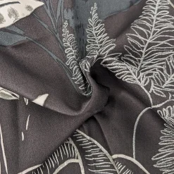 Linnea Housse de couette 200x200 cm satin de coton CAYENNE noir Ebène* Housse De Couette