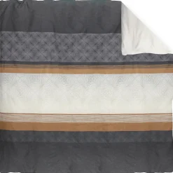 Housse de couette 300x240 cm satin de coton TIAGO noir>Linnea Hot
