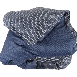 Linnea Housse de couette 140x200 cm satin de coton ENZO bleu* Housse De Couette