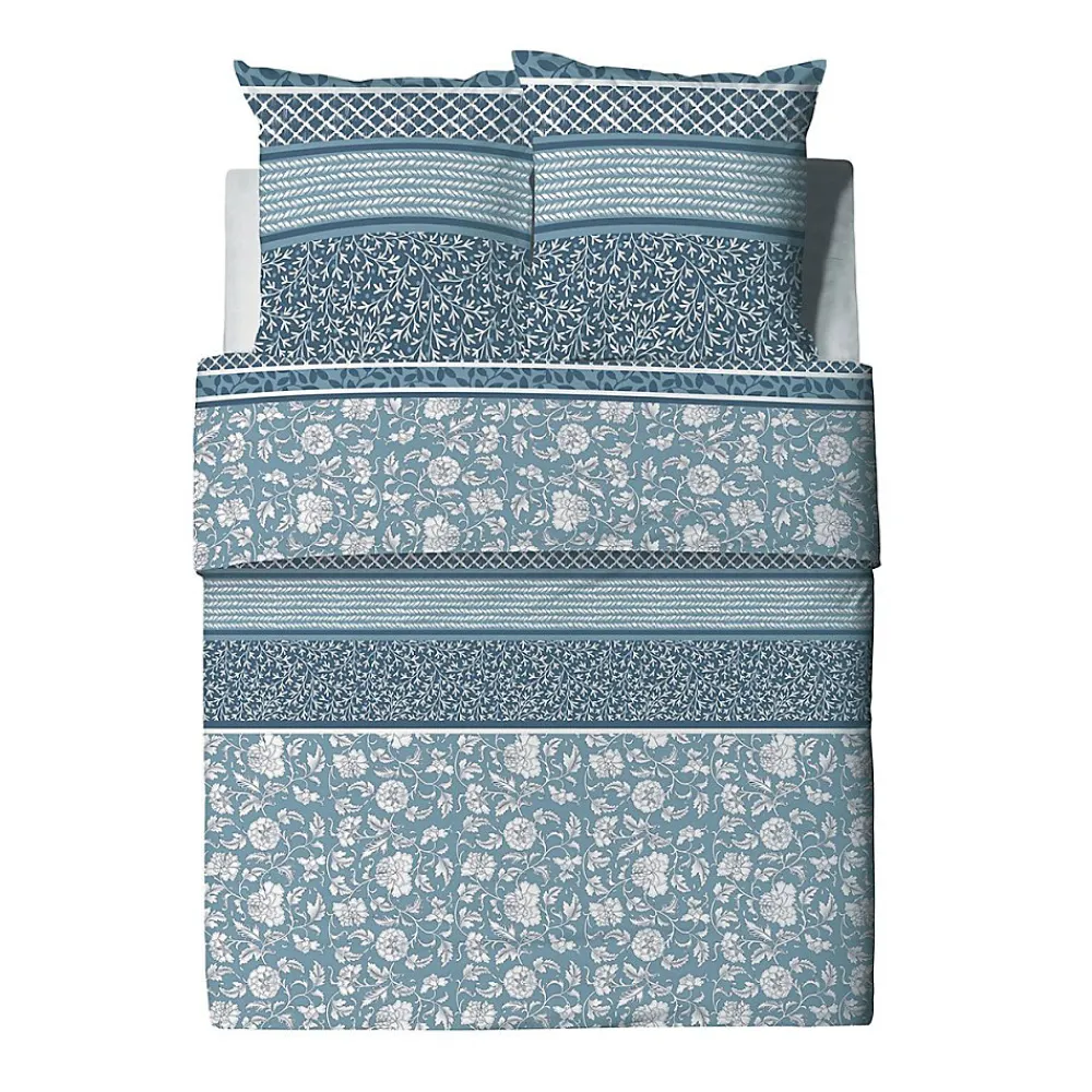 Housse de couette 240x220 Debby + 2 taies coton bio 57 fils>Atelier Du Coton Hot