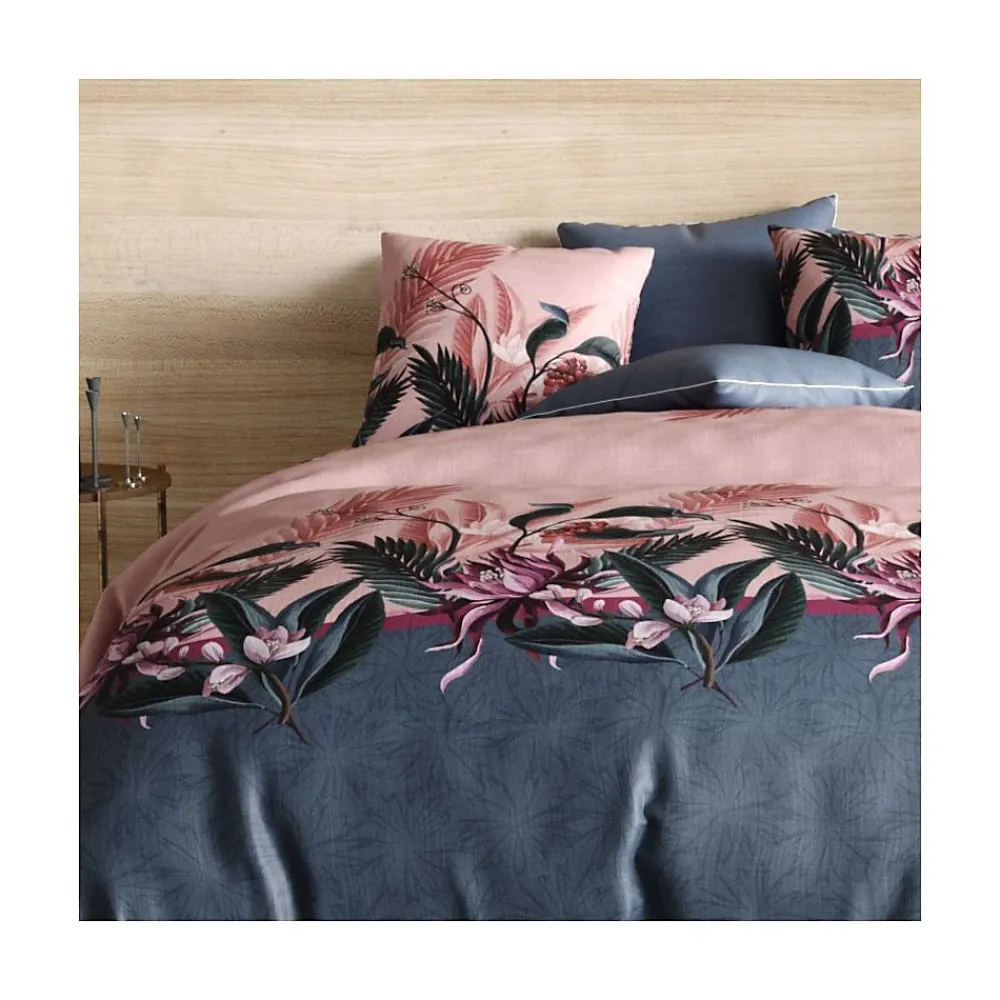 Housse de couette 240x220 FLORA + 2 taies coton 57 fils>Atelier Du Coton New