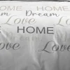 STOF Housse de couette 240x220 HOMELOVE + 2 taies coton 57 fils* Housse De Couette