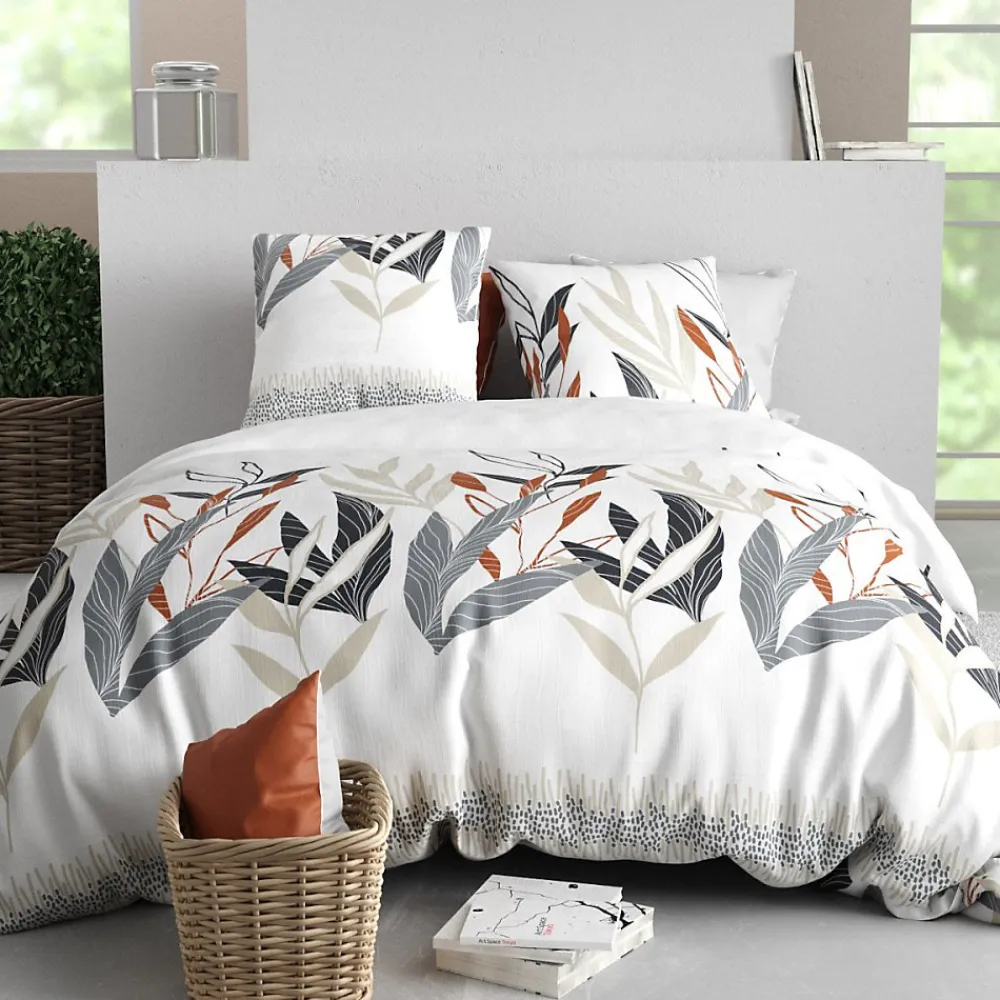 Atelier Du Coton Housse de couette 240x220 IMANTA + 2 taies coton 57 fils* Housse De Couette