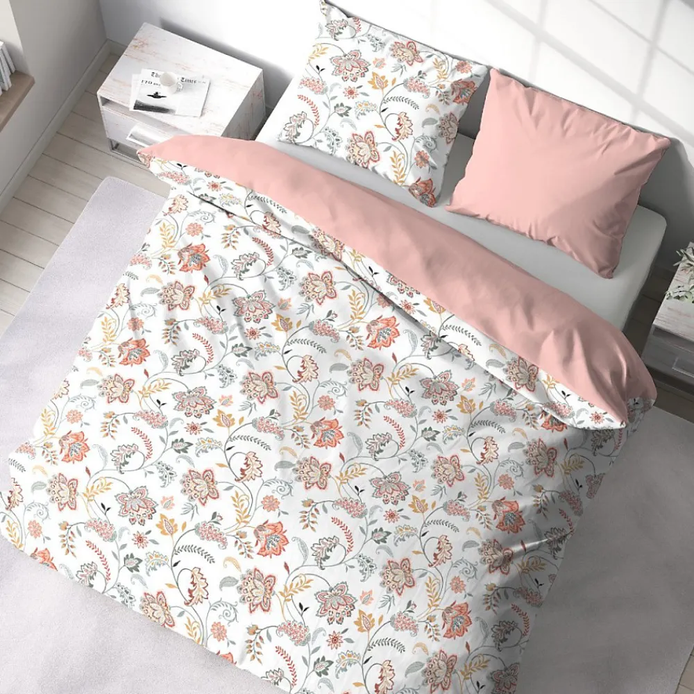 Housse de couette 240x220 ISPANA + 2 taies microfibre>Cote Deco Sale