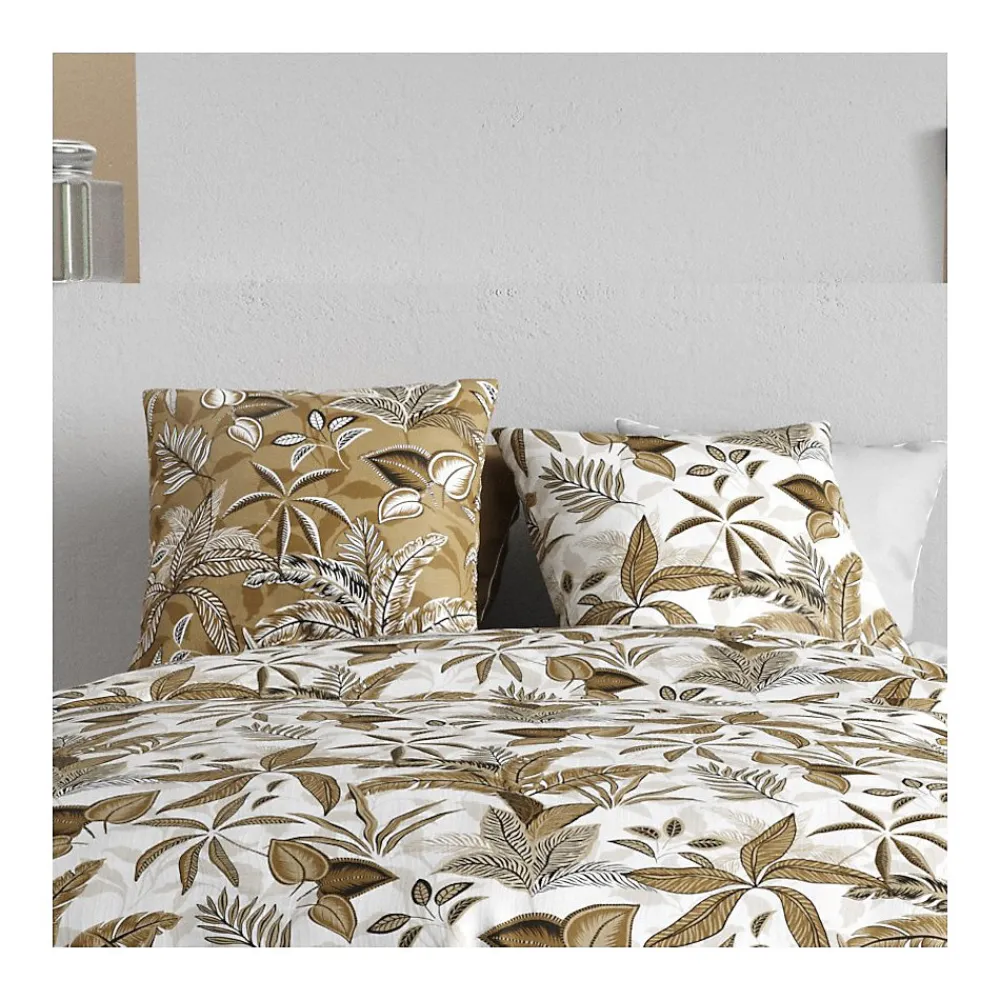 Atelier Du Coton Housse de couette 240x220 KAHONI + 2 taies coton 57 fils* Housse De Couette