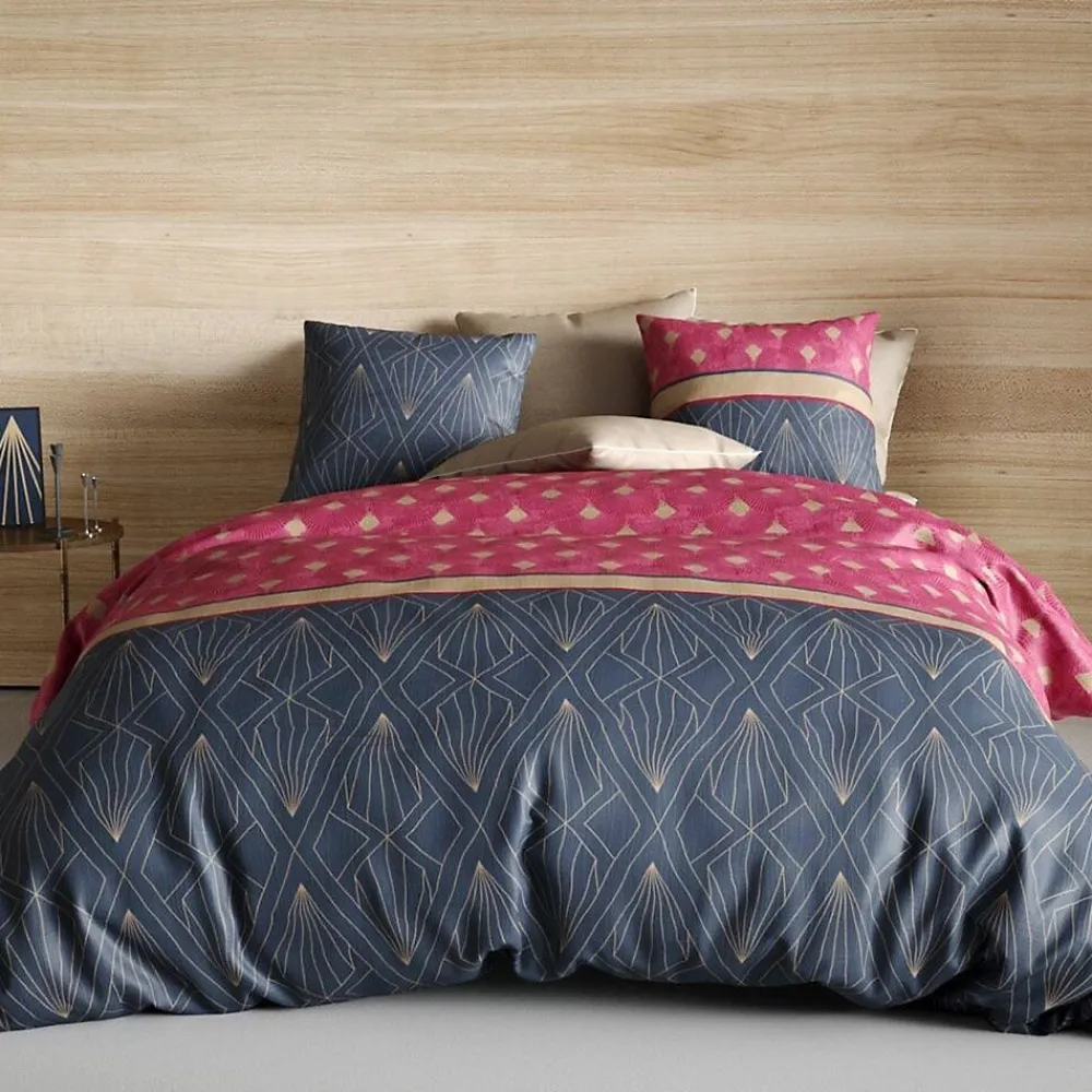 Housse de couette 240x220 Lily + 2 taies 100% coton 57 fils>Atelier Du Coton New