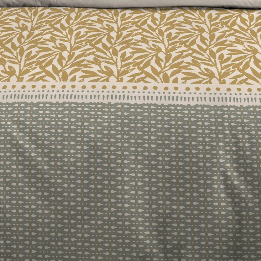 Housse de couette 260x240 MAGDALA + 2 taies coton 57 fils>STOF Clearance