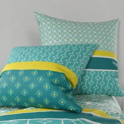 Housse de couette 240x220 Malphite + 2 taies coton 57 fils>Atelier Du Coton Sale
