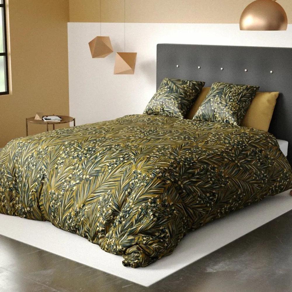 Housse de couette 260x240 NAVA + 2 taies coton Bio 57 fils/cm2>Atelier Du Coton