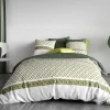 Atelier Du Coton Housse de couette 260x240 NAYAA + 2 taies coton 57 fils* Housse De Couette