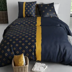 Housse de couette 240x220 NIL + 2 taies coton 57 fils>Atelier Du Coton Hot