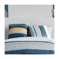 Housse de couette 240x220 OSIS + 2 taies coton 57 fils>Atelier Du Coton Online