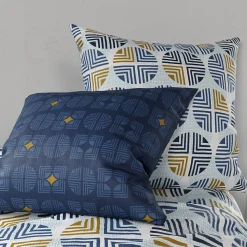 Atelier Du Coton Housse de couette 240x220 Sirius + 2 taies coton 57 fils* Housse De Couette