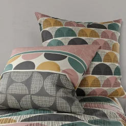 Atelier Du Coton Housse de couette 240x220 Thanos + 2 taies coton 57 fils* Housse De Couette