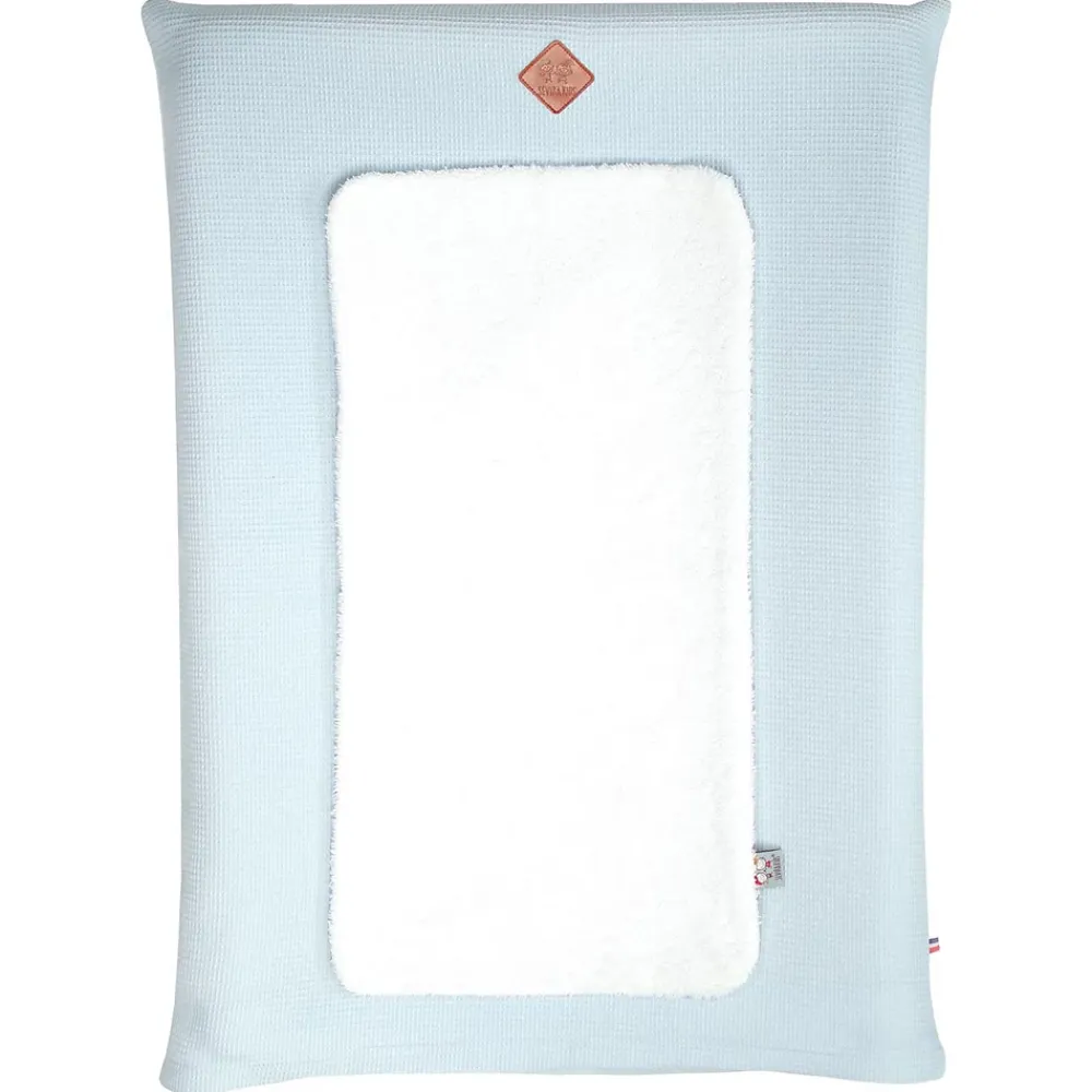 Sevira Kids Housse de matelas à langer Nid d'abeille* Drap Housse|Drap Housse