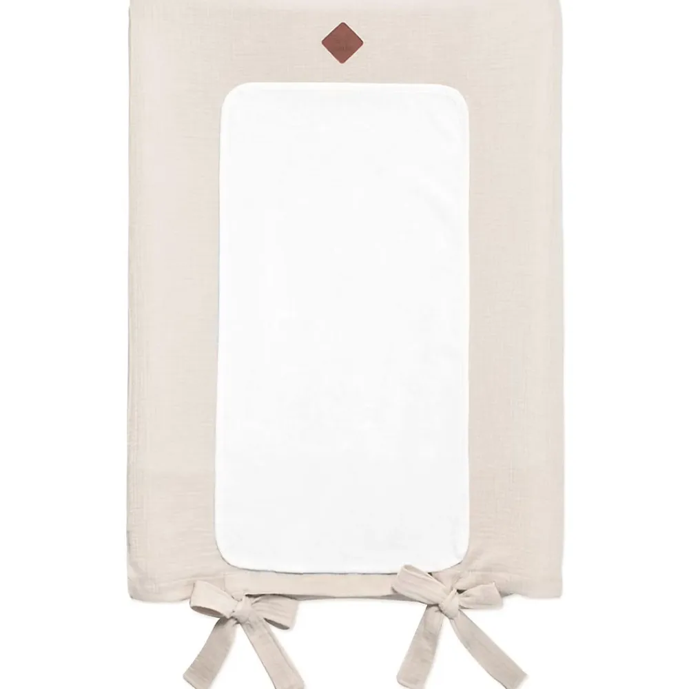Sevira Kids Housse de matelas à langer en gaze de coton Jeanne* Drap Housse|Drap Housse