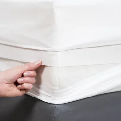 Future Home Housse intégrale anti punaise de lit bonnets 27 cm 160x200cm* Protège Matelas