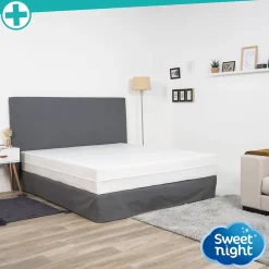 Housse intégrale matelas - Anti-Punaise de lit - Fermeture à glissière - Sans traitement chimique - Ep. jusqu'à 30 cm><noscript><img width=