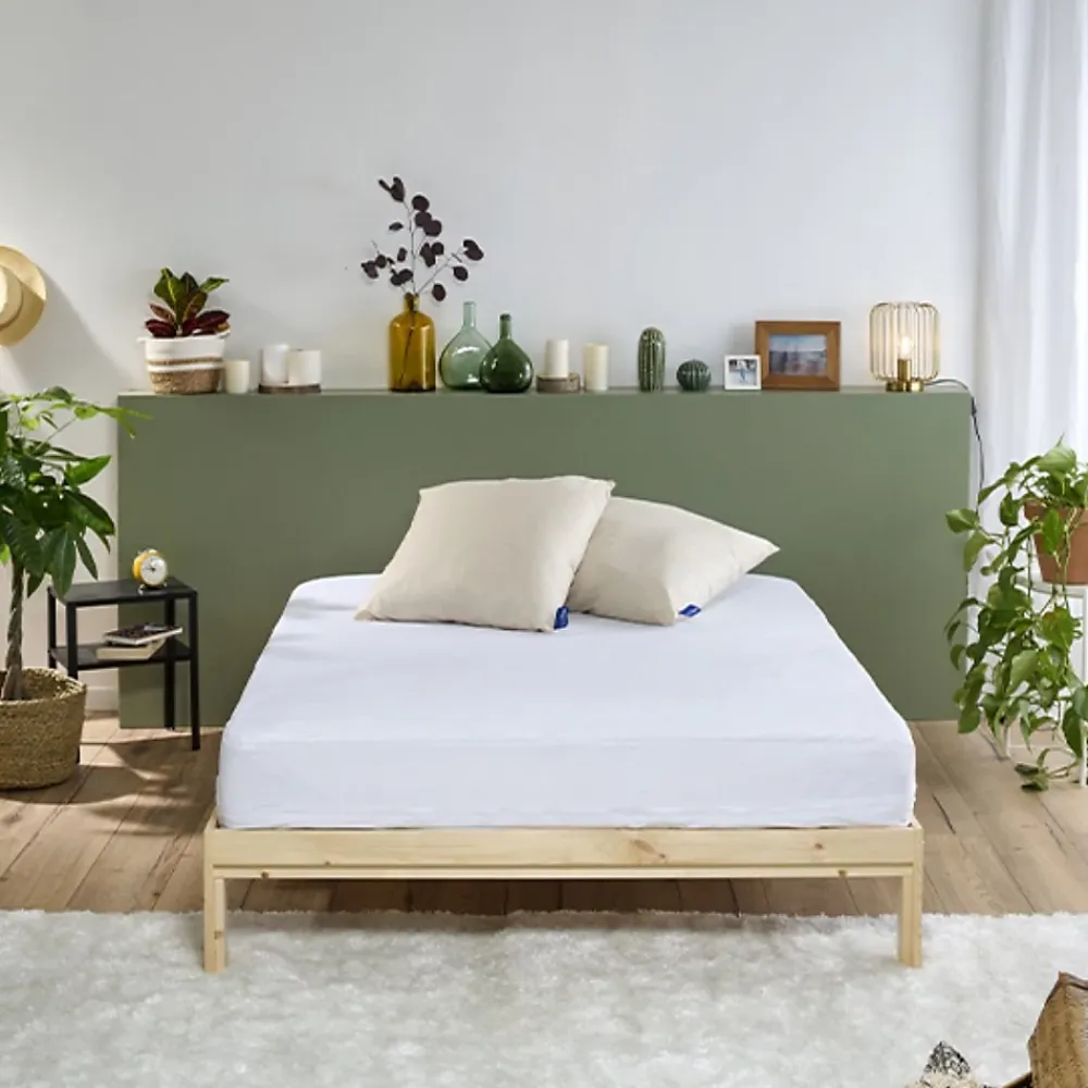 Bleu Calin Housse Intégrale matelas Anti-punaises de lit 160x200cm* Protège Matelas