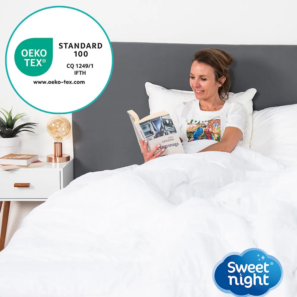Housse intégrale matelas imperméable - Anti-Punaise de lit et Anti-acariens - Sans traitement chimique - Ep. jusqu'à 25 cm>Sweetnight Clearance