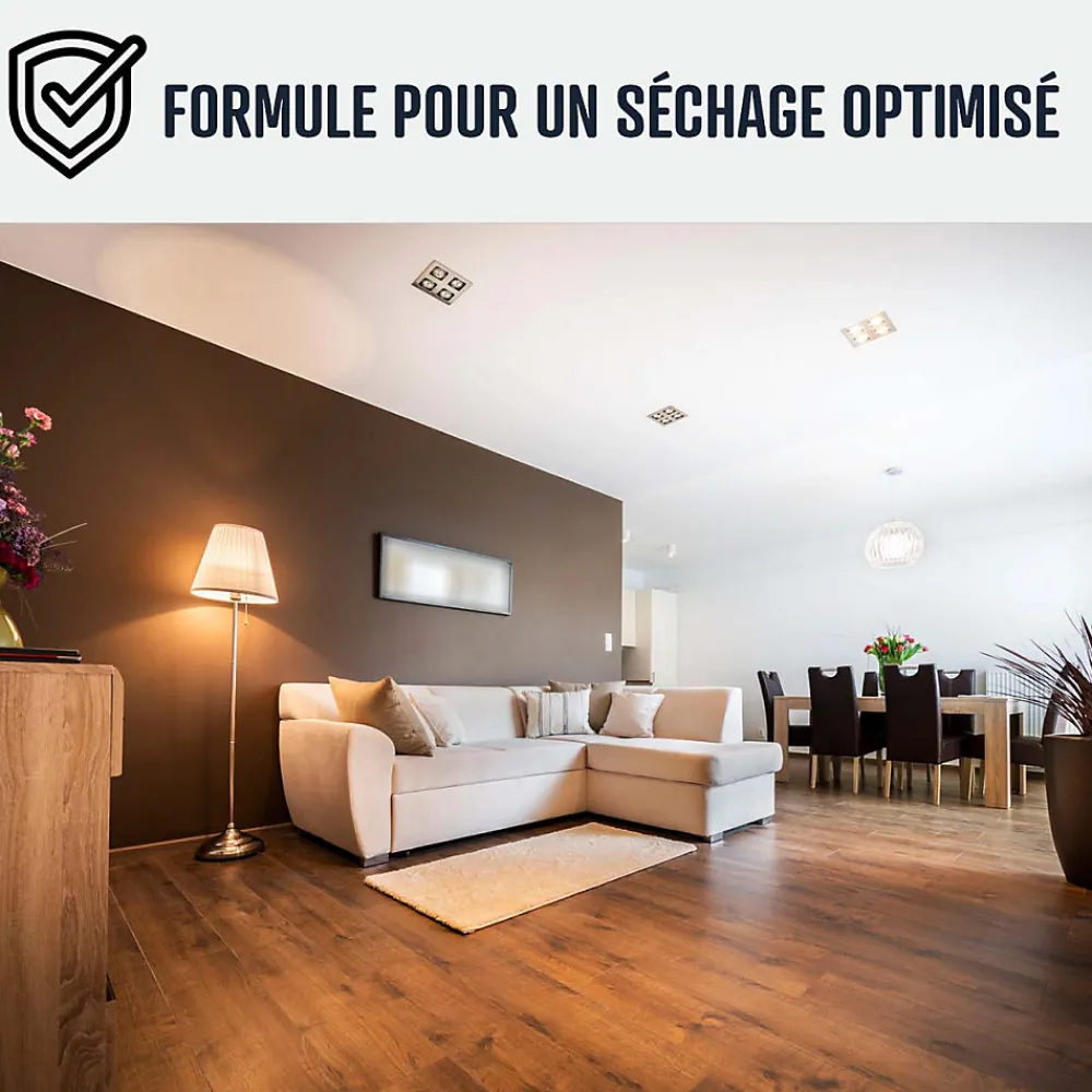 Huile de lin cuite pour entretien des bois, parquets, meubles, terrasse, pierres naturelles - 5 L ->Arcane Industries Outlet