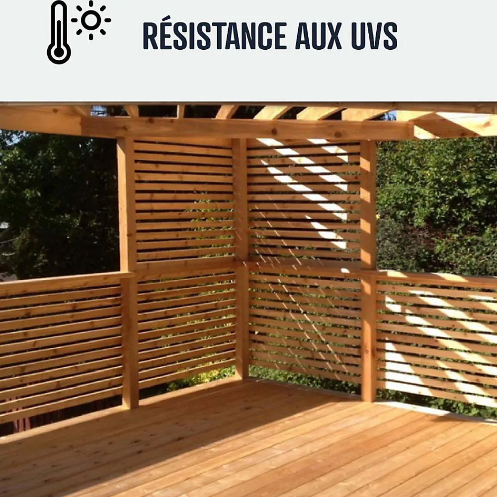 Huile de lin cuite pour entretien des bois, parquets, meubles, terrasse, pierres naturelles - 5 L ->Arcane Industries Outlet