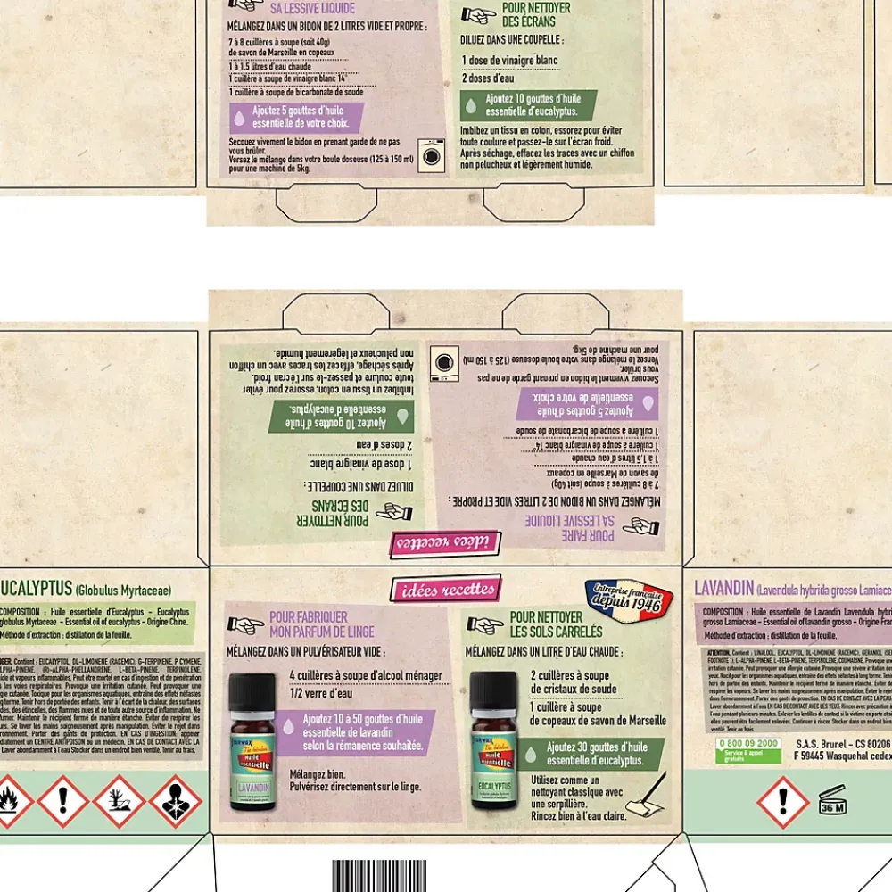 Starwax Fabulous Huiles essentielles lavande et arbre à thé Fabulous 2x10 ml* Huile Essentielle