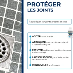 Imperméabilisant joints de carrelage 200ml><noscript><img width=