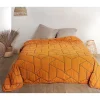Linder Jeté de lit Calisson (230x250 cm - Orange)* Boutis, Couvre-Lit, Édredon