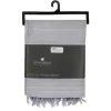 Atmosphera Créateur D'Intérieur Jeté de lit en coton - gris clair 160x220 cm - Atmosphera* Boutis, Couvre-Lit, Édredon