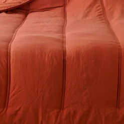 Jeté de lit uni (240x260 cm - Terracotta)>Linder Discount