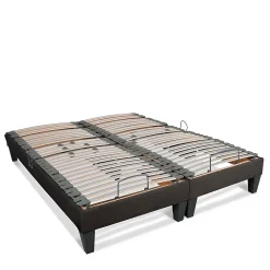 Bellecour Jeu de 2 sommiers électriques Amiral 2x90x200 cm Lattes* Sommier
