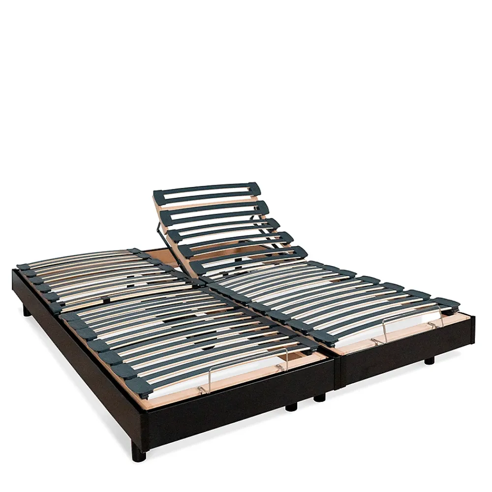 Bellecour Jeu de 2 sommiers électriques Flex 2x80x200 cm Lattes* Sommier
