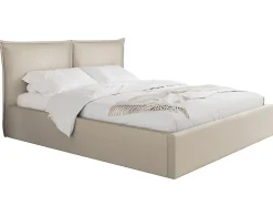 John - lit coffre - 180x200 cm - en velours - sommier inclus ->Best Mobilier Clearance