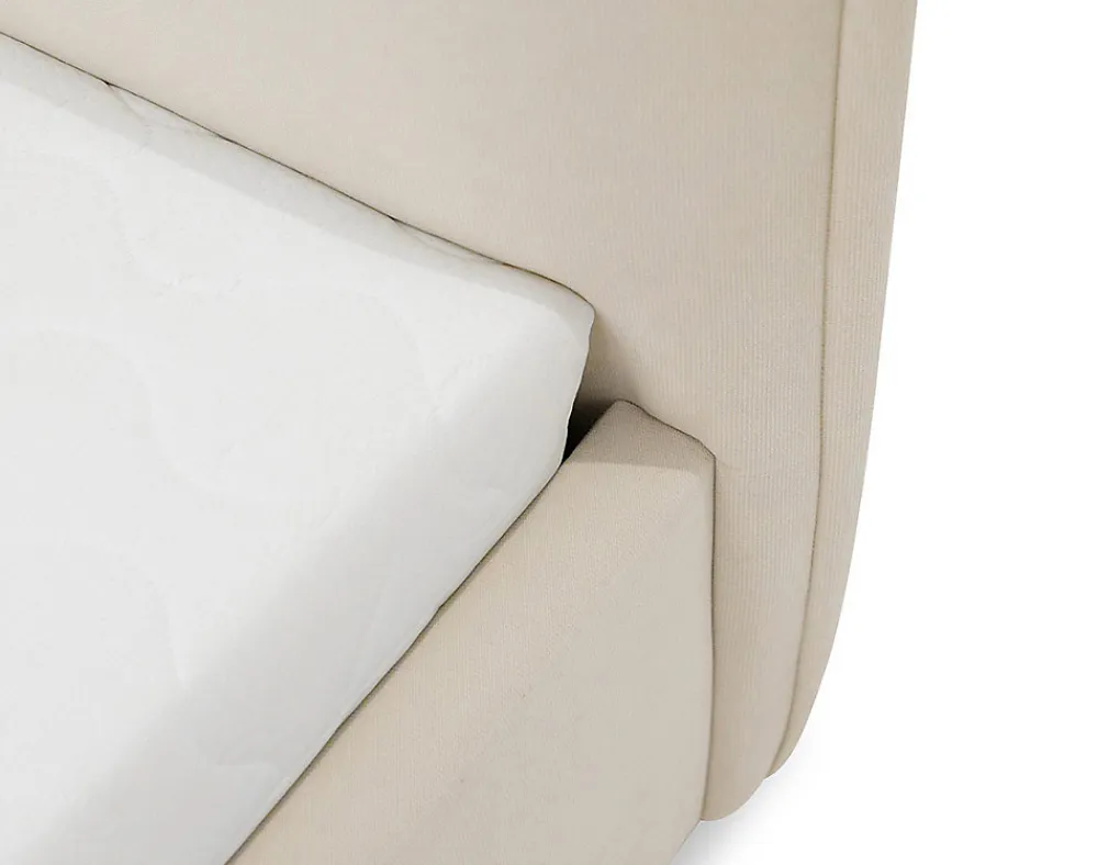 John - lit coffre - 180x200 cm - en velours - sommier inclus ->Best Mobilier Clearance