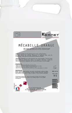 Kemnet Mecabille Orange gel d'atelier surpuissant Bidon de 5 L>Le Plus De L'Entretien Clearance