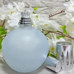 Lampe catalytique Bleu Gris Mat + Parfum Bed of Roses 200 ml - Élimine mauvaises odeurs, parfume et améliore la qualité de l'air>Mamamanuela Outlet