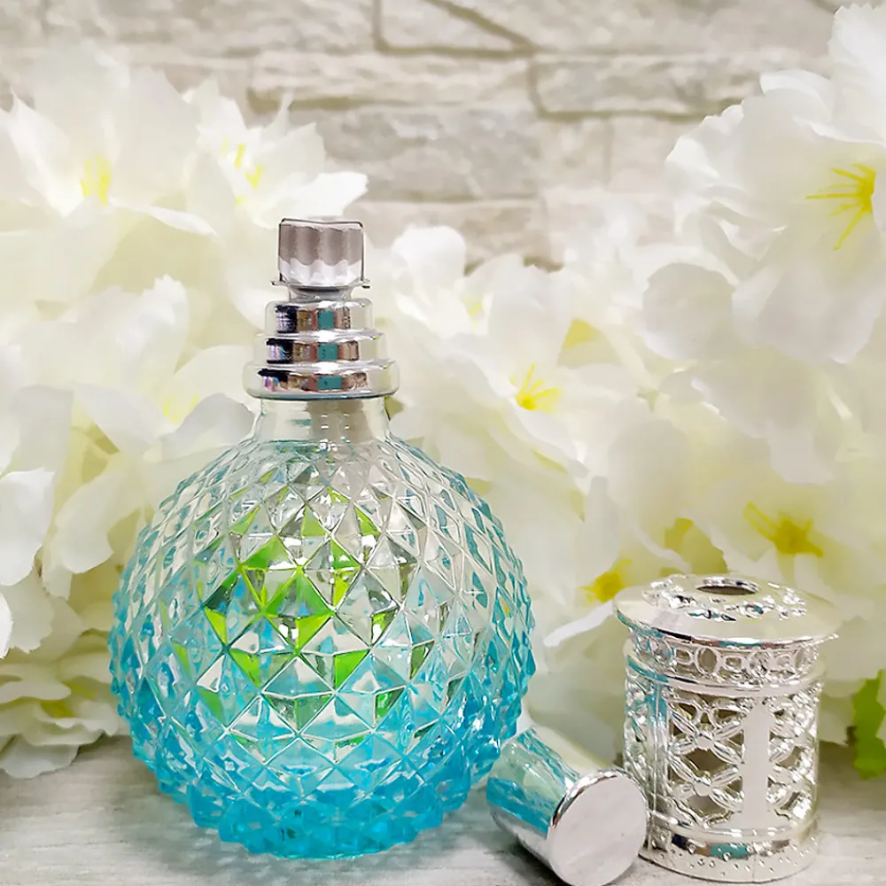 Lampe catalytique Blue Diamonds + Parfum Waikiki Melon 200 ml - Élimine mauvaises odeurs, parfume et améliore la qualité de l'air>Mamamanuela Hot