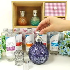 Mamamanuela Lampe catalytique Drops Orange + Parfum Winter Citrus 500 ml - Élimine mauvaises odeurs, parfume et améliore la qualité de l'air* Désodorisant Et Parfum D'Ambiance