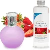 Lampe catalytique Fuchsia Mat + Arôme Wild Strawberry 200 ml - Élimine mauvaises odeurs, parfume et améliore la qualité de l'air>Mamamanuela Best