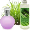 Lampe catalytique Fuchsia Mat + Parfum Citronnelle 500 ml - Élimine les mauvaises odeurs, parfume et améliore la qualité de l'air>Mamamanuela Best