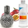 Lampe catalytique Mosaïque Noir + Parfum Caribbean Passion 200 ml - Élimine mauvaises odeurs, parfume et améliore qualité de l'air>Mamamanuela Clearance