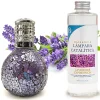 Lampe catalytique Mosaïque de minuit + Lavender Expression 500 ml - Élimine mauvaises odeurs, parfume et améliore qualité de l'air>Mamamanuela Best