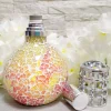 Mamamanuela Lampe catalytique Mosaïque Bicolore + Arôme Mountain Mint 200 ml - Élimine mauvaises odeurs, parfume et améliore qualité de l'air* Désodorisant Et Parfum D'Ambiance