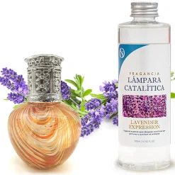 Lampe catalytique Orange Waves + Lavender Expression 200 ml - Élimine mauvaises odeurs, parfume et améliore la qualité de l'air>Mamamanuela Sale