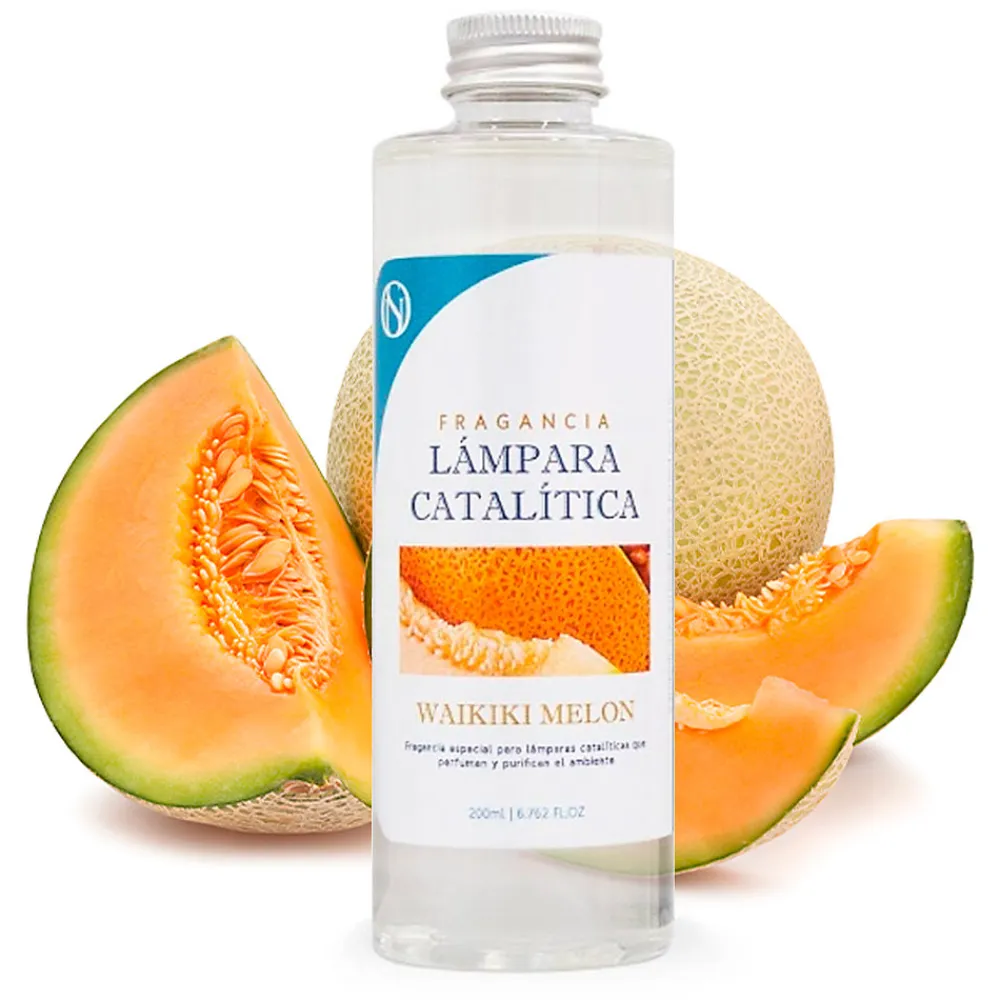 Lampe catalytique Orange Diamonds + Parfum Waikiki Melon 200 ml - Élimine mauvaises odeurs, parfume et améliore qualité de l'air>Mamamanuela Discount