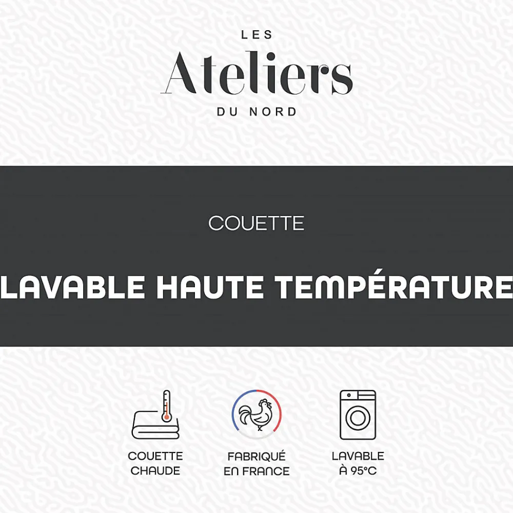 Les - Couette Chaude Lavage Haute Température 140x200cm>Ateliers Du Nord Online