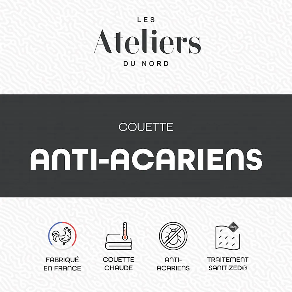 Les - Couette Chaude Anti-acariens 240x260cm>Ateliers Du Nord New