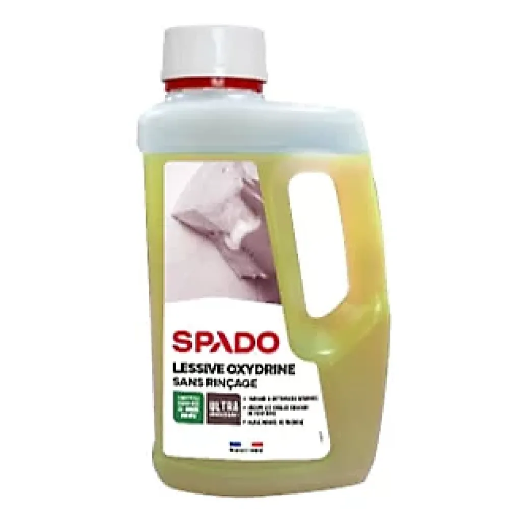 Spado Lessive sans rinçage nettoie dégraisse décrasse rénove 1L* Produits De Gros Lessivage