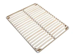 Lit 180 x 200 cm avec 4 tiroirs - Coloris : Naturel + Sommier - TENALIA><noscript><img width=